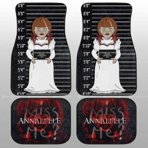 Annabelle in The Conjuring and Annabelle Car Floor Mats Custom Horro Characters Car Accessories