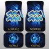 Aquarius Car Floor Mats Custom Zodiac Car Accessories