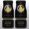 Aquarius Car Floor Mats Custom Zodiac Car Accessories