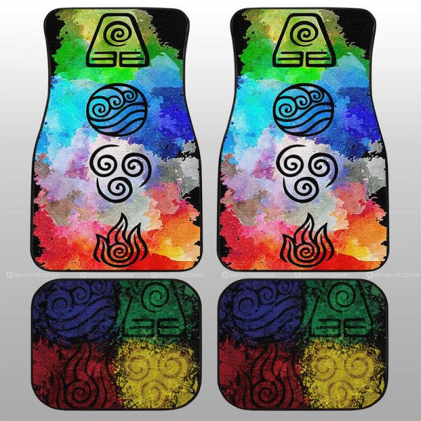 Avatar The Last Airbender Car Floor Mats Custom Car Accessories