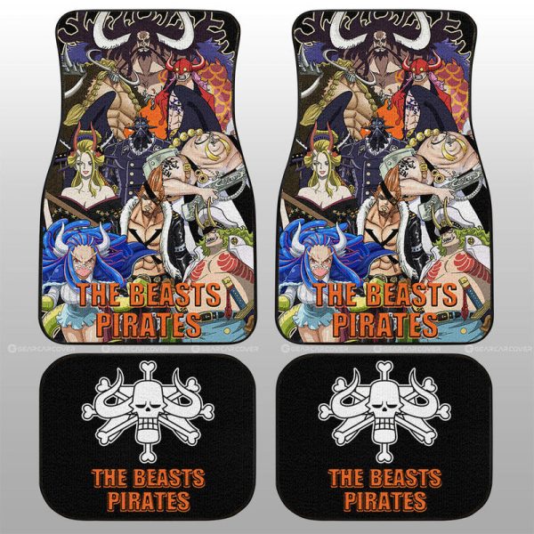 Beasts Pirates Car Floor Mats Custom Car Accessories