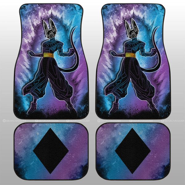 Beerus Car Floor Mats Custom Anime Car Accessories