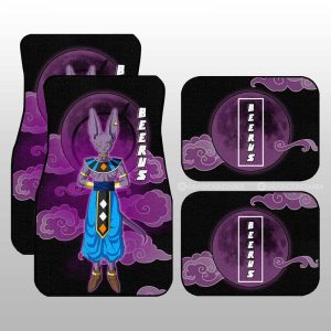 Beerus Car Floor Mats Custom Anime Dragon Ball Car Accessories