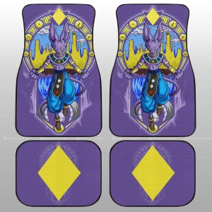 Beerus Car Floor Mats Custom Car Interior Accessories