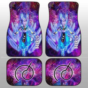 Beerus Car Floor Mats Custom Characters Car Accessories