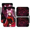 Black Lady Sailor Moon Car Floor Mats Custom Anime Car Accessories