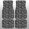 Black Paisley Pattern Car Floor Mats Custom Car Accessories