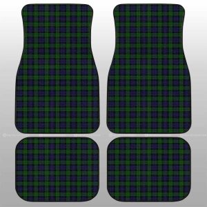 Black Watch Car Floor Mats Custom Tartan Car Accessories