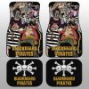 Blackbeard Pirates Car Floor Mats Custom Car Accessories