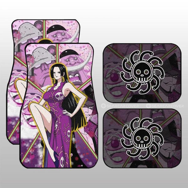 Boa Hancock Car Floor Mats Custom Car Accessories For Fans