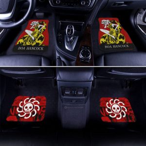 Boa Hancock Car Floor Mats Custom One Piece Anime Car Accessories