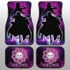 Boa Hancock Car Floor Mats Custom One Piece Anime Silhouette Style