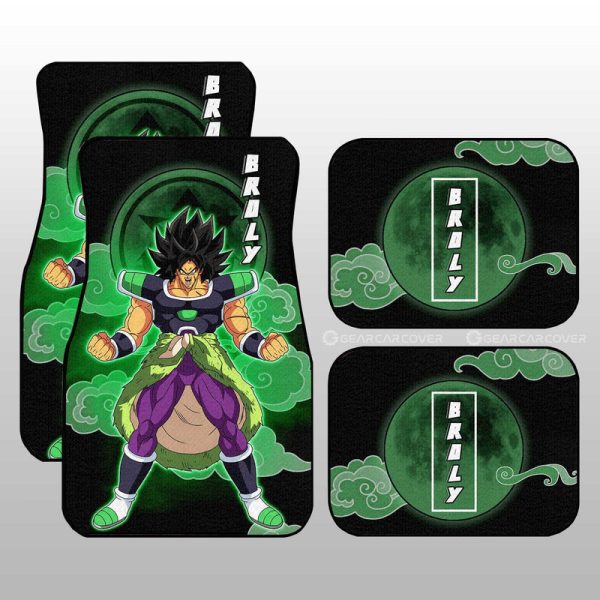 Broly Car Floor Mats Custom Anime Dragon Ball Car Accessories