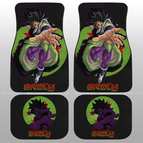 Broly Car Floor Mats Custom Car Accessories