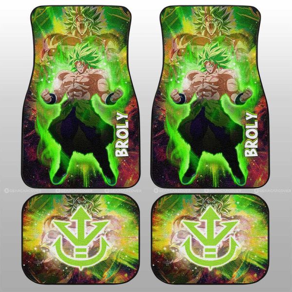 Broly Car Floor Mats Custom Characters Car Accessories