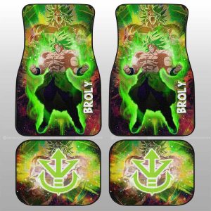 Broly Car Floor Mats Custom Characters Dragon Ball Car Accessories