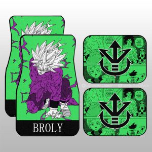 Broly Car Floor Mats Custom Dragon Ball Anime For Car