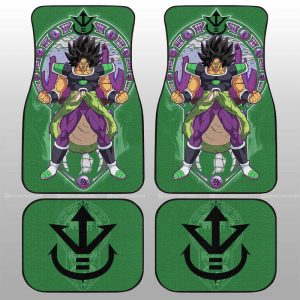 Broly Car Floor Mats Custom Dragon Ball Car Interior Accessories