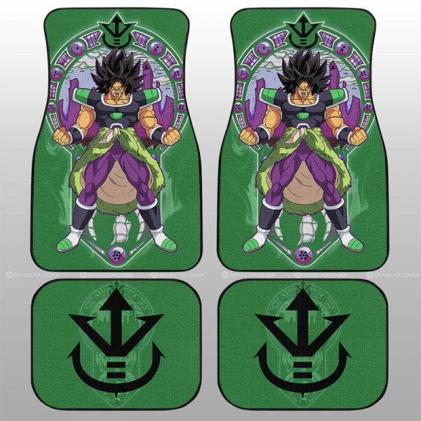 Broly Car Floor Mats Custom Dragon Ball Car Interior Accessories