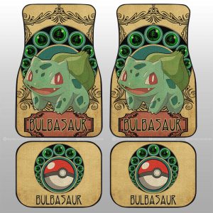 Bulbasaur Car Floor Mats Custom Car Interior Accessories