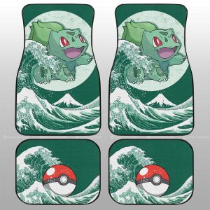 Bulbasaur Car Floor Mats Custom Pokemon Car Accessories