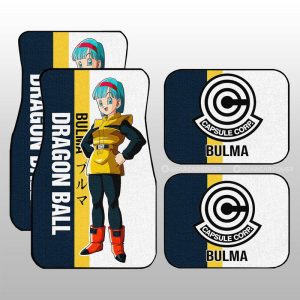 Bulma Car Floor Mats Custom Car Accessories For Fans