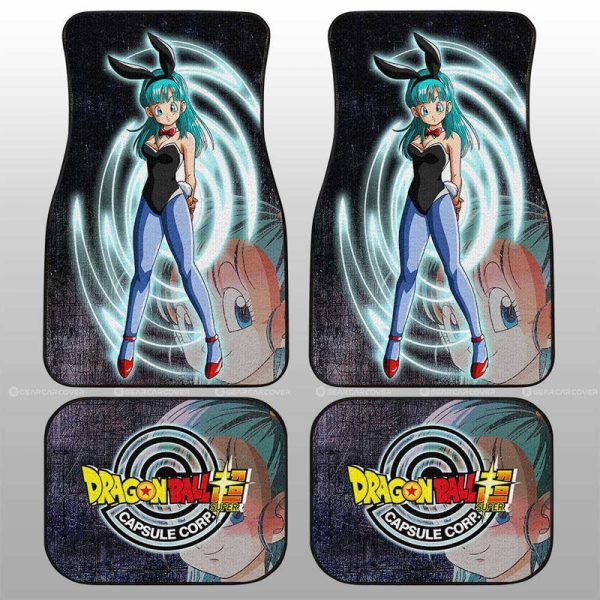 Bulma Car Floor Mats Custom Dragon Ball Anime Car Accessories