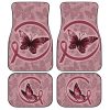 Butterfly Car Floor Mats Custom Multiple Cancer Car Accessories