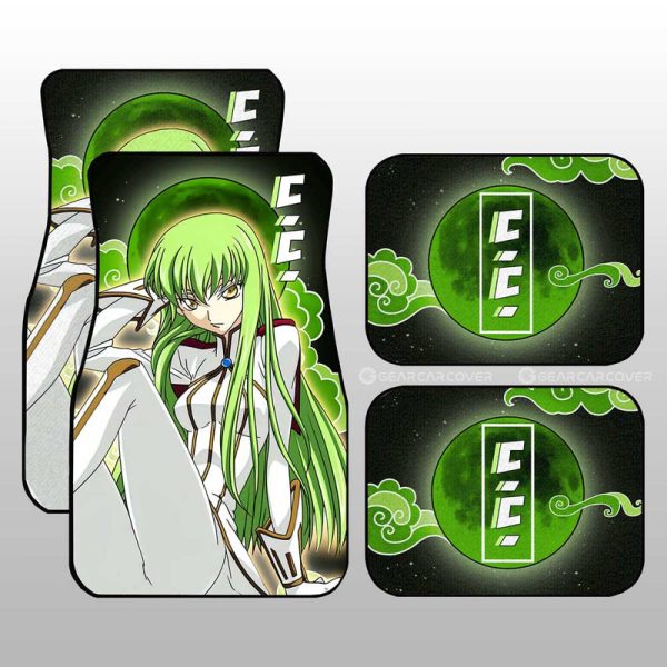 C.C. Car Floor Mats Custom Code Geass Anime Car Accessories