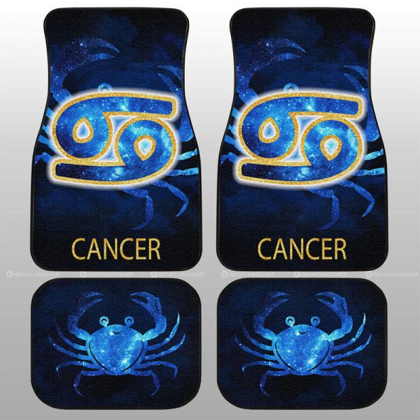 Cancer Car Floor Mats Custom Zodiac Car Accessories