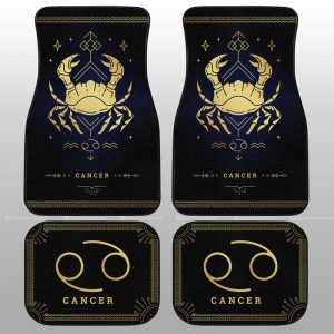 Cancer Car Floor Mats Custom Zodiac Car Accessories