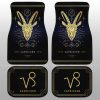 Capricorn Car Floor Mats Custom Zodiac Car Accessories