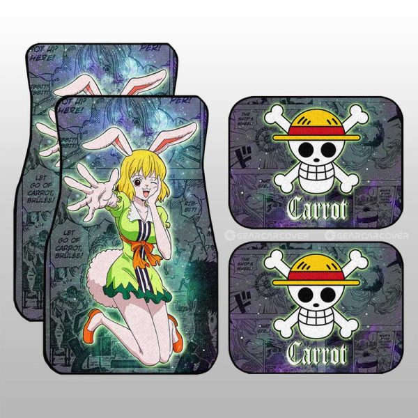 Carrot Car Floor Mats Custom Car Accessories Manga Galaxy Style