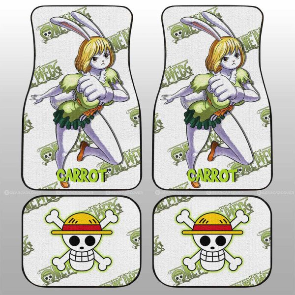 Carrot Car Floor Mats Custom One Piece Anime