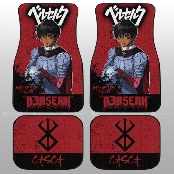 Casca Car Floor Mats Custom Berserk Anime Car Accessories