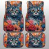 Cat Floral Car Floor Mats Custom Car Accessories