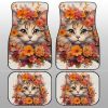 Cat Floral Car Floor Mats Custom Car Accessories