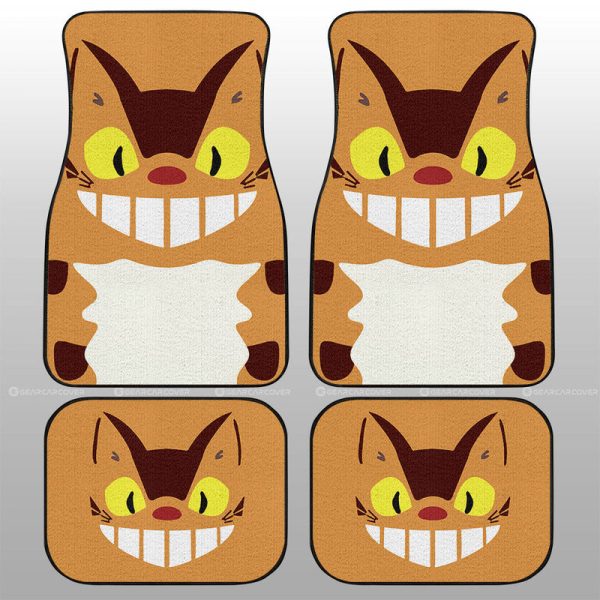 Catbus Car Floor Mats Custom My Neighbor Totoro Car Accessories