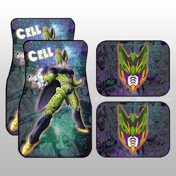 Cell Car Floor Mats Custom Dragon Ball Anime Car Accessories Manga Galaxy Style