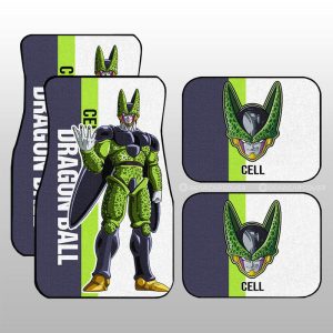 Cell Car Floor Mats Custom Dragon Ball Car Accessories For Anime Fans