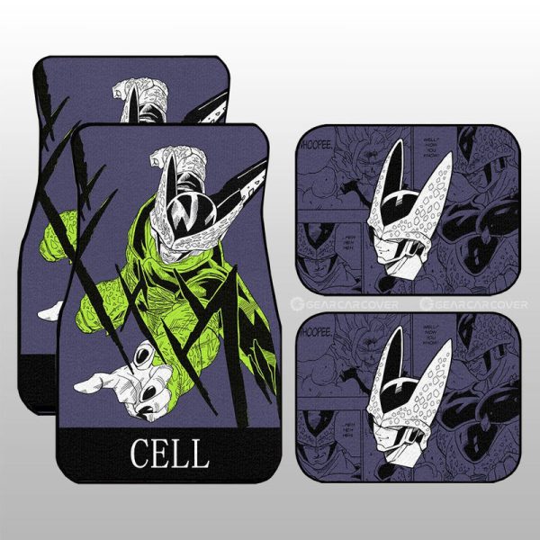 Cell Car Floor Mats Custom Manga Color Style