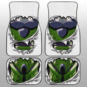 Cell Uniform Car Floor Mats Custom Dragon Ball Anime