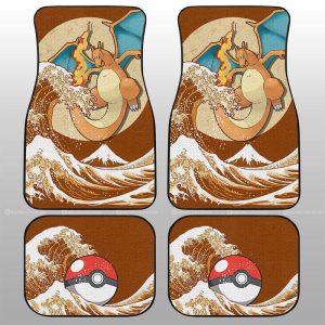 Charizard Car Floor Mats Custom Pokemon Car Accessories