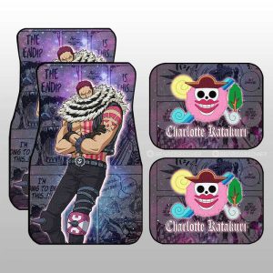 Charlotte Katakuri Car Floor Mats Custom Car Accessories Manga Galaxy Style