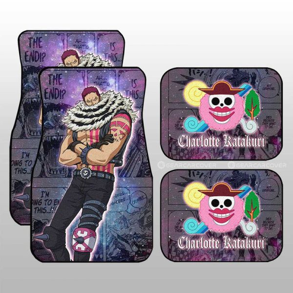 Charlotte Katakuri Car Floor Mats Custom Car Accessories Manga Galaxy Style