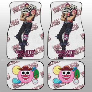 Charlotte Katakuri Car Floor Mats Custom One Piece Anime