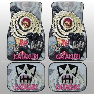 Charlotte Katakuri Car Floor Mats Custom One Piece Anime Car Accessories