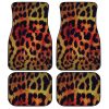 Cheetah Print Car Floor Mats Custom Animal Car Accessories