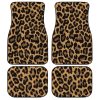 Cheetah Print Car Floor Mats Custom Skin Animal Print Car Accessories