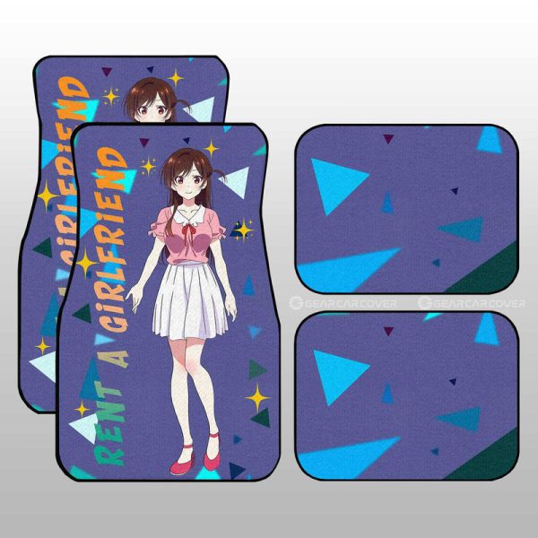 Chizuru Ichinose Car Floor Mats Custom Rent A Girlfriend Car Accessories